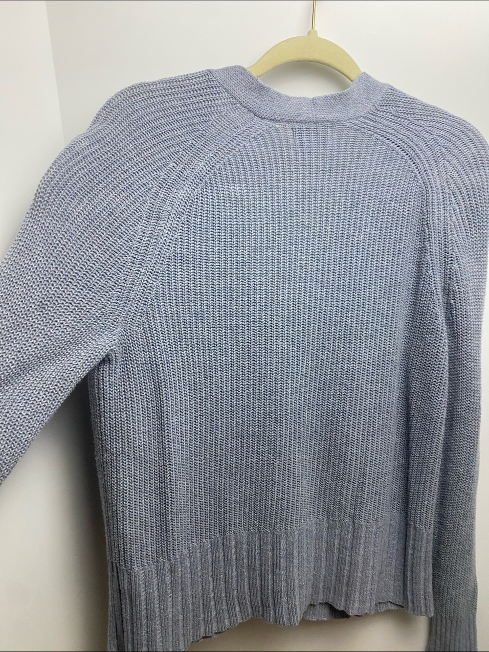 Old Navy Soft Light gray Button-Up Women's Cardigan - Picture 6 of 6